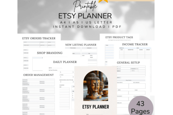 Download Printable Etsy Planner - Premium Resources
