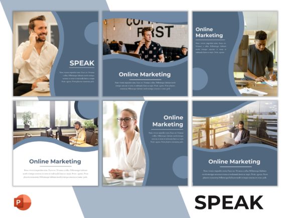 Download Instagram Feed Template - Speak - Premium Bundle