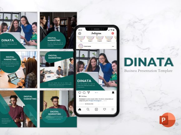 Download Instagram Feed Template - Dinata - Premium Resources